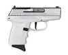 SCCY DVG 1 RDR Handgun 9mm Luger 10rd Magazine 3.1" Barrel Striker Fired Stainless Slide/White Frame 
 