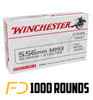 Winchester Ammunition USA 5.56X45MM NATO, 55gr, FMJ -  rounds (CASE)