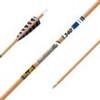 Gold Tip Traditional XT Arrows - 400 - 5" Barred Feathers - 1/2 dozen