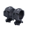 ZRO Delta 34MM Stealthcut Rings 1.25" Black