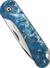 Civivi Knife Elementum Slip  Joint 2.9" Blue Ocean/satin
