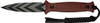 Civivi Knife Perfrico Fixed  4.49" Bugundy G10/striped Bld