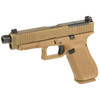 GLOCK 47X GEN5 MOS 9MM, 4.99" Threaded Barrel, 17 rnd - FDE [MPN:475S203MOSN-X-SCT]