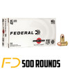 Federal Range and Target .45 ACP, 230gr, FMJ - 500 Rounds [MPN: RTP45230] - Free Shipping