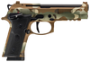 Beretta 92Xi Combat 9mm, 4.7" Barrel, Optic Ready, 10 rnd - MultiCam [MPN:SPEC0733A10]