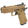 Springfield Armory 1911 DS Prodigy Comp 9mm, 4.25" Barrel, Optic Ready, 10 rnd - Coyote Brown [MPN:PH9117AOSCBLC-COMP]