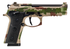 Beretta 92Xi Combat Series 9mm, 4.7" Barrel, Optic Ready, 18 rnd - Vegetato Camo [MPN:SPEC0742A18]