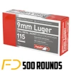Aguila 9MM, 115gr, FMJ - 500 Rounds [MPN: 1E097704]