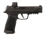 SIG SAUER OFF-DUTY P365 9mm, 4.3" Barrel, ROMEO-X, 21 rnd - Black [MPN:W365F9BXR3PRXE]