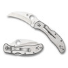"Spyderco Harpy Clipit Ss 2.75"" Silv"