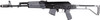 ARSENAL SAM7SF-56 7.62X39mm, 16" Barrel, 10 rnd - GRAY/Black [MPN:SAM7SF-56GYM]