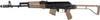 ARSENAL SAM7SF-56FDEM 7.62X39mm, 16" Barrel, 10 rnd - FDE/Black [MPN:SAM7SF-56FDEM]