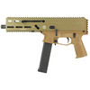 Grand Power SP45A3 Stribog .45 ACP, 8" Barrel, 20 rnd - FDE [MPN:197892004794]