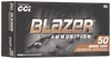 CCI BLAZER BRASS 9MM, 115gr, JHP - 50 rounds [MPN: 5239]