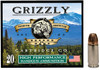 GRIZZLY AMMO 9MM, 115+Pgr, JHP - 20 rounds [MPN: GC9+P+CM9]