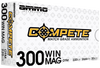 AMMO INC COMPLETE 300 WIN MAG, 190gr, BTHP - 20 rounds [MPN: 300WM190BTHPA20]