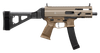 Grand Power SP9A3S Stribog 9mm, 5.50" Barrel, SB Tactical Brace, 30 rnd - FDE [MPN:197892029971]