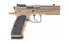 Tanfoglio Hexagon Tactical 10MM, 4.45" Integrally Comped Barrel, Optic Ready, 15 rnd - FDE [MPN:TF-HEXT-10]