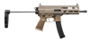 Grand Power SP9A3 Stribog 9mm, 8" Barrel, PDW Tailhook Brace, 30 rnd - FDE [MPN:197892029964]
