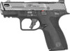 Smith & Wesson PC M&P 9 Shield X Carry Comp 9mm, 3.6" Barrel, Optic Ready, 15 rnd - Black [MPN:14270]