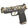 Sig Sauer P365 Fuse 9mm, 4.3" Barrel, Optic Ready, 21 rnd - Neon Splatter [MPN:365XF-9-BFO-SPLATSKY]