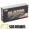 Blazer Ammunition .380 ACP, 95gr, FMJ - 500 Rounds [MPN: 5202] - Free Shipping