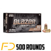 Blazer Ammunition .45 ACP, 230gr, FMJ - 500 Rounds [MPN: 5230] - Free Shipping