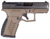Derya Arms DY9Z 9mm, 3.5" Barrel, Optic Ready, 15 rnd - FDE/Black [MPN:DY9Z.TTBB.TR]