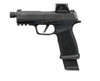 Sig P365x Macro Tacops 9mm, 4.3" Barrel, Romeo-X, 21 rnd - Black [MPN:365XCA-9-BTAC-TB-RXSL]