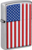 Zippo Windproof Lighter  Patriotic Street Chrome