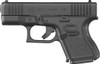 Glock 26,Gen V, 9mm, 3.4" Barrel, 10 rds, Fixed Sights, Front Serrations, US [MPN: UV2650201]