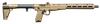 Kel-Tec Sub 2000 Gen 3 10mm, 16.1" Barrel, 15 rnd - Tan [MPN:SUB2K10GLKTAN]