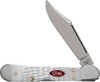 Case Knives White Synthetic  Sparxx Std Jig Mini Copperlock