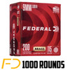 Federal Champion 9 MM, 115gr, FMJ - 1000 Rounds (5 boxes of 200) [MPN: WM51992]