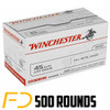 Winchester .45 ACP, 230gr, FMJ - 500 Rounds [MPN: USA45AVP] Free Shipping