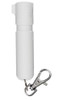 Sabre Mighty Discreet Pepper  Spray W/snap Clip White