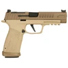 Sig Sauer P365 Fuse 9mm, 4.3" Barrel, Optic Ready, 21 rnd - Two Tone FDE [MPN:365XF-9-BFO MOD2TTSCT]