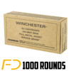 Winchester Service Grade 9MM, 115gr, FMJ - 1000 Rounds - Free Shipping