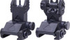 Guntec Ar15 Ez Sights Poly  Back Up Thin Iron Sight Set