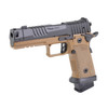 Sig Sauer P211 GTO Combat 9mm, 4.4" Barrel, Optic Ready, 23 rnd - Coyote/Black [MPN:211F9GTOCBT]
