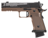 Sig Sauer P211 GTO Combat 9mm, 4.4" Barrel, Optic Ready, 23 rnd - Coyote/Black [MPN:211F9GTOCBT]