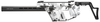 Kriss Vector CRB G3 9mm, 16" Barrel, CA Compliant, 10 rnd - ARCTIC DELTA [MPN:KV90-3CAD03]
