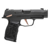 Sig Sauer P365-XL ROSE COMP 9mm, 3.1" Barrel, Optic Ready, 12 rnd - Black [MPN:365XL-9-ROSE]