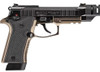 Beretta 80X Cheetah Tactical .380 ACP, 4.4" Barrel, Optic Ready, 15 rnd - Bronze/Black [MPN:J80XTACLED15]