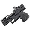 Taurus USA, TX22 TORO, Compact, .22 LR, 3.6" Threaded Barrel, 13 Rds, Viridian RFX-11 3 MOA Green Optic, Black [MPN: 1-TX22131-RD]