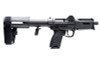 Kel-Tec SUB SDP, 9mm Luger, 17+1, 6" Threaded Barrel, Receiver w/Picatinny Rail, Folding Pistol Brace, Polymer Grip [MPN: SDP9BLK]
 
