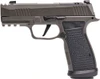 Sig Sauer P365-AXG Legion 9mm, 3.1" Barrel, Optic Ready, 10 rnd - Grey [MPN:365AXGCA-9-LEGION-MS-MA]