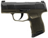 Sig Sauer P365 Fortunate Son 9mm, 3.1" Barrel, Optic Ready, 10 rnd - OD Green/Black [MPN:3659BXR3FS]