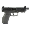 HK VP9A1 F Tactical 9mm, 5.12" Barrel, Optic Ready, 10 rnd - Black [MPN:81001234]