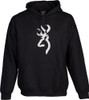Browning Hoodie Branded Buck  Mark Black Xxlarge